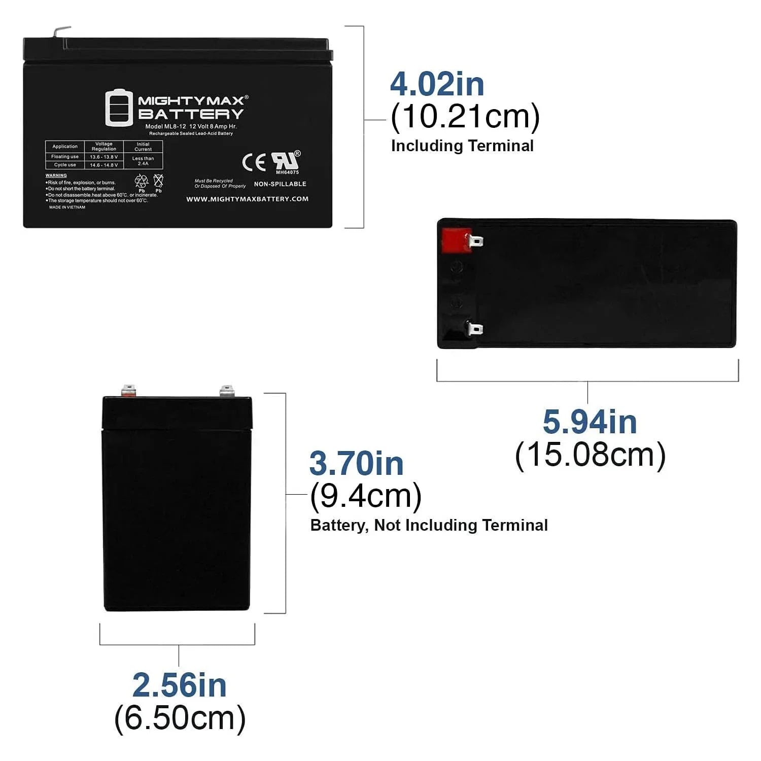 12V 8AH Battery for Mobility TravelMate + 12V Sizeolar Panel