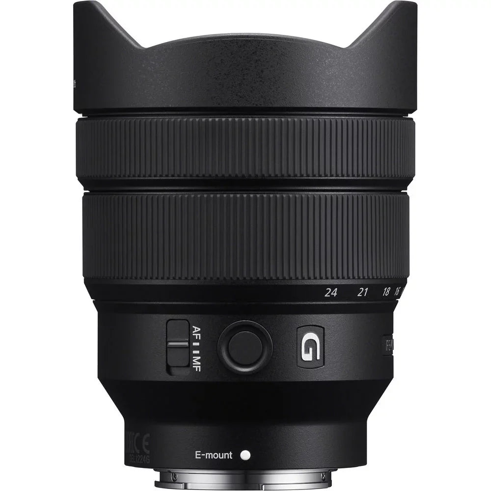 Sizeony FE 12-24mm f/4 G Lens SizeEL1224G