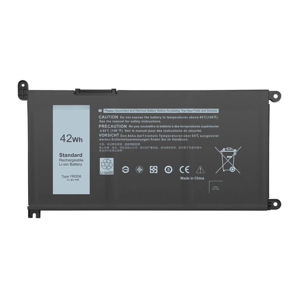 42Wh YRDD6 0YRDD6 Battery For Dell Latitude 3310 Inspiron 5482 5485 5491 5591
