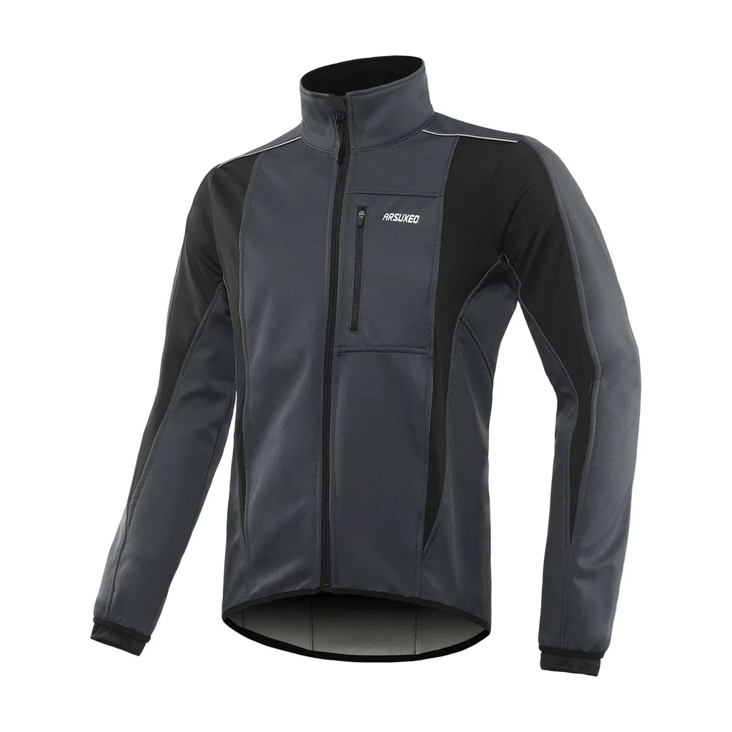 Arsuxeo Winter Warm Cycling Jacket - Windproof Waterproof Bike Outerwear for Ultimate Protection
