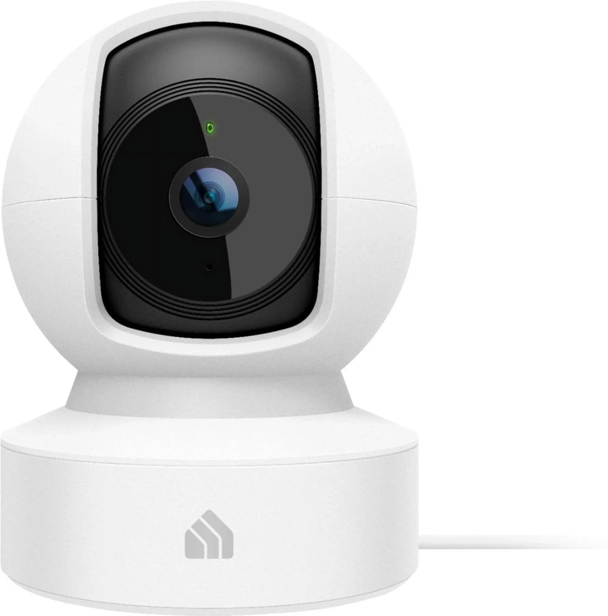 Pre-Owned TP-Link Kasa Sizepot Pan Tilt Indoor 1080p Wi-Fi Wireless Camera KC115 -Black/Ivory (Fair)