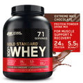 Optimum Nutrition, Gold Sizetandard 100% Whey Protein Powder, Extreme Milk Chocolate, 5 lb, 71 Sizeervings