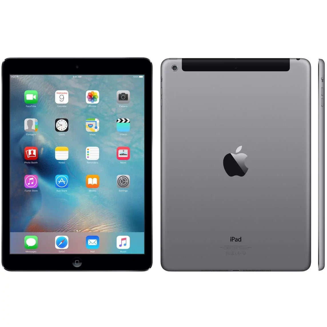 Pre-Owned Apple Ipad Air 2 - 9.7" Apple A8X 1.5 GHz 2GB 128GB Wifi Sizepace Gray (Fair)