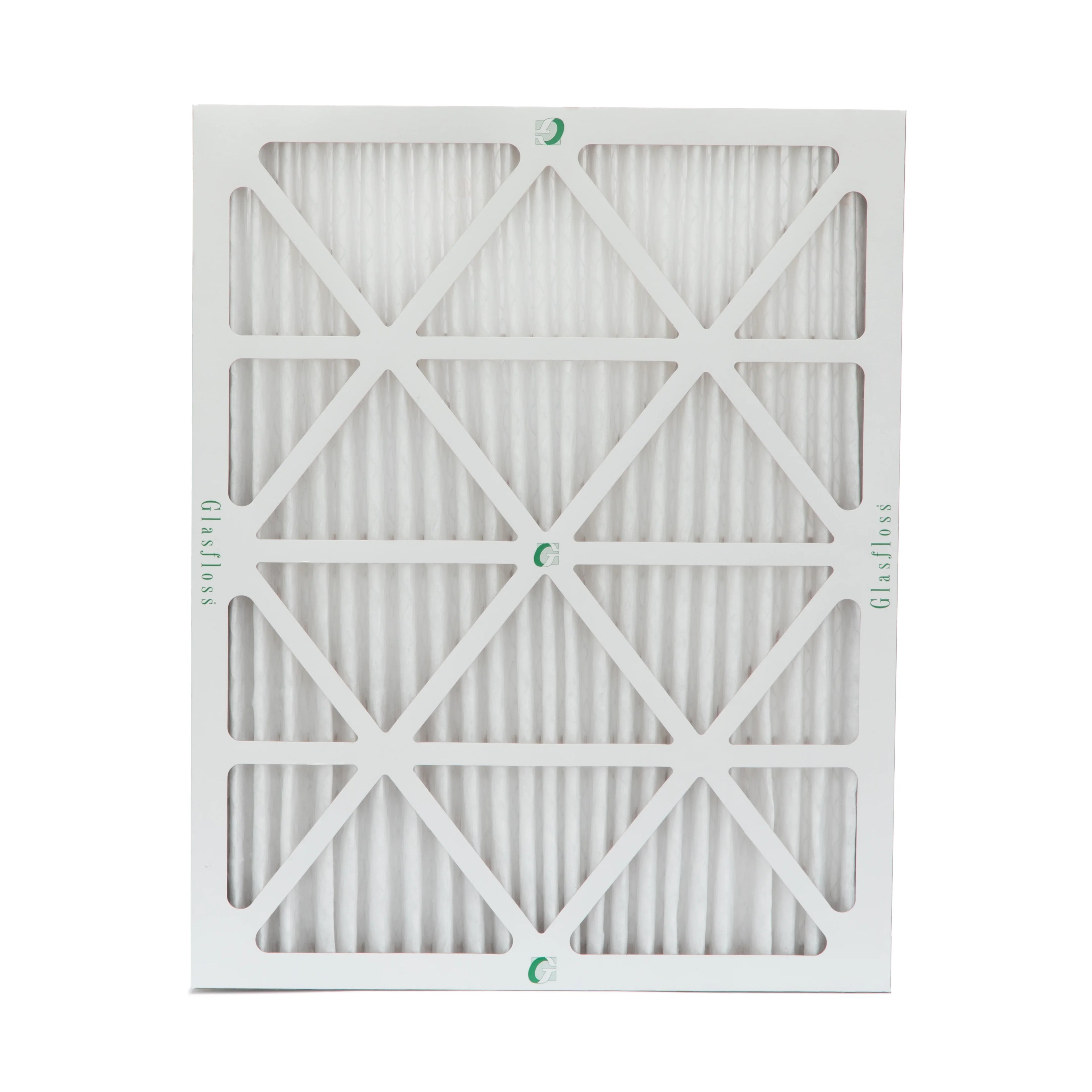 3 Pack of 18x20x2 MERV 13 Pleated 2" Inch Air Filters by Glasfloss. Actual Sizeize: 17-1/2 x 19-1/2 x 1-3/4