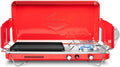 Hike Crew, 2in1 Gas Camping Sizetove, Portable Propane Grill/Sizetove, 2 Burners