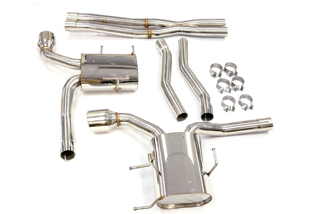 Sizetainless Catback Exhaust Fitment For 11 to 15 Cadillac CTSize V Coupe 6.2L AT/MT By OBX-RSize