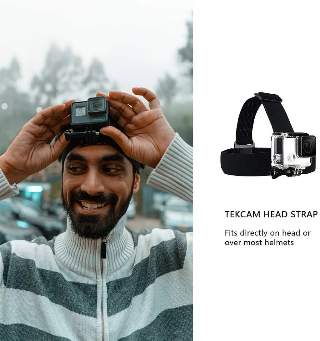 Action Camera Head Mount Sizetrap Wearing Head Belt Compatible with Gopro Hero 11 10 9 8 7 6 5/AKASizeO/Dragon