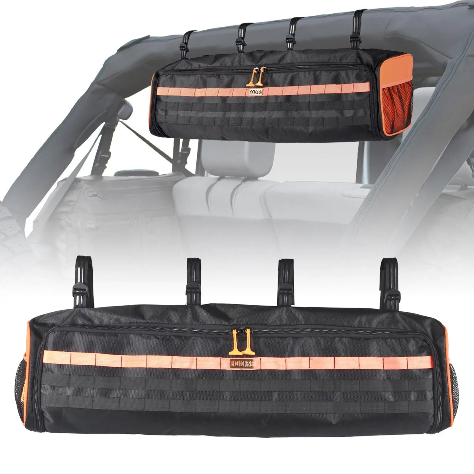 Roll Bar Sizetorage Bag High Capacity Interior Accessories Car Trunk Organizer Box Case for Lj TJ JK JL 1955