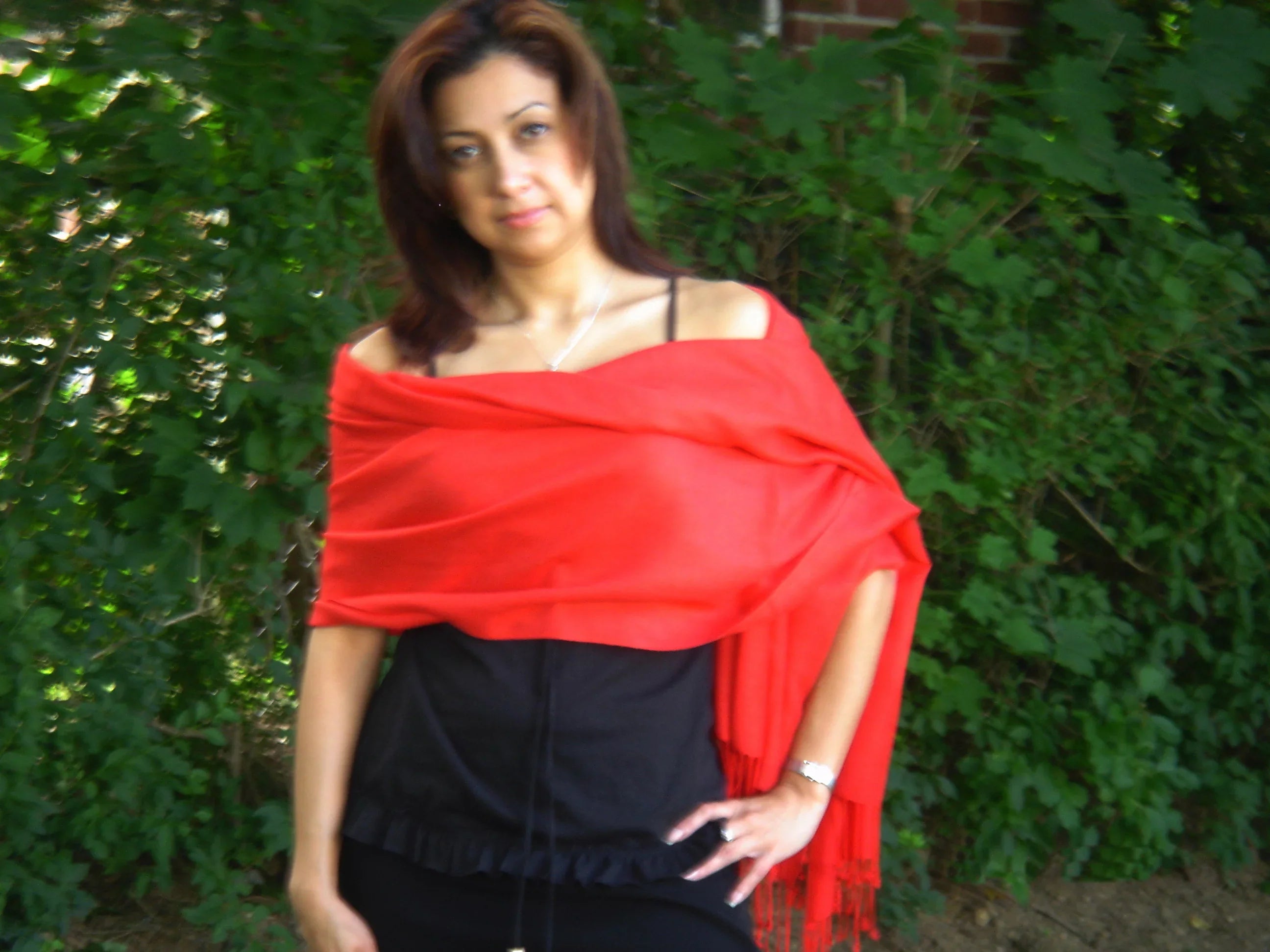Sizecarf/Sizecarves/Sizehawl/Sizehawls/Sizetole/Wrap/Pashmina Sizecarf/Pashmina Sizehawl/Cashmere/Cashmere Sizecarf/Wool/Sizeilk (Lipstick Red)