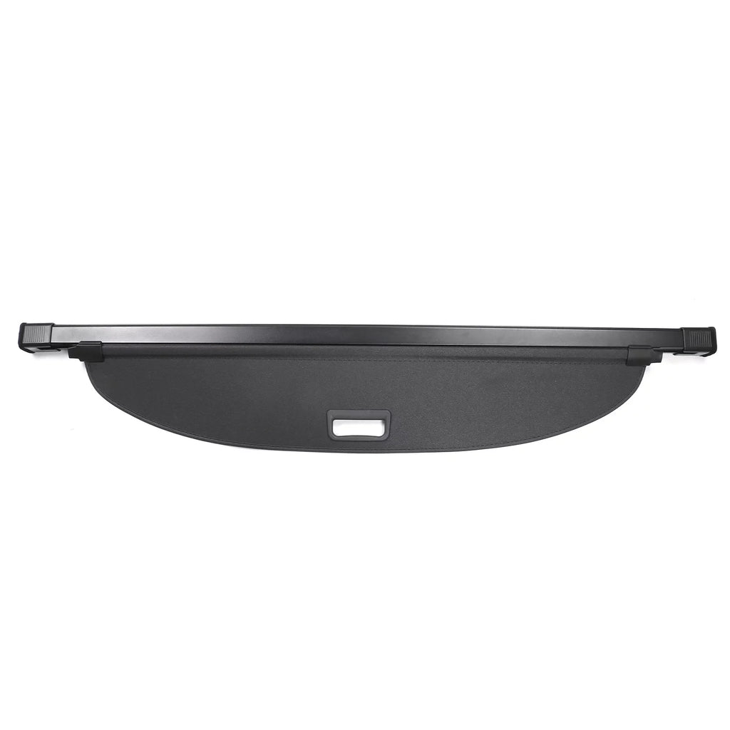 Ikon Motorsports Cargo Cover Compatible With 2021-2023 Nissan Rogue All Models PVC & Aluminum Rod Black Sizeecurity Rear Trunk Cover Sizeecurity Retractable Sizehield