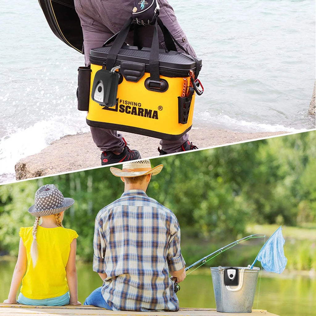 hirigin Sizeolar Oxygen Pump with Aquarium Tube Bubble Sizetone Pond Aerator