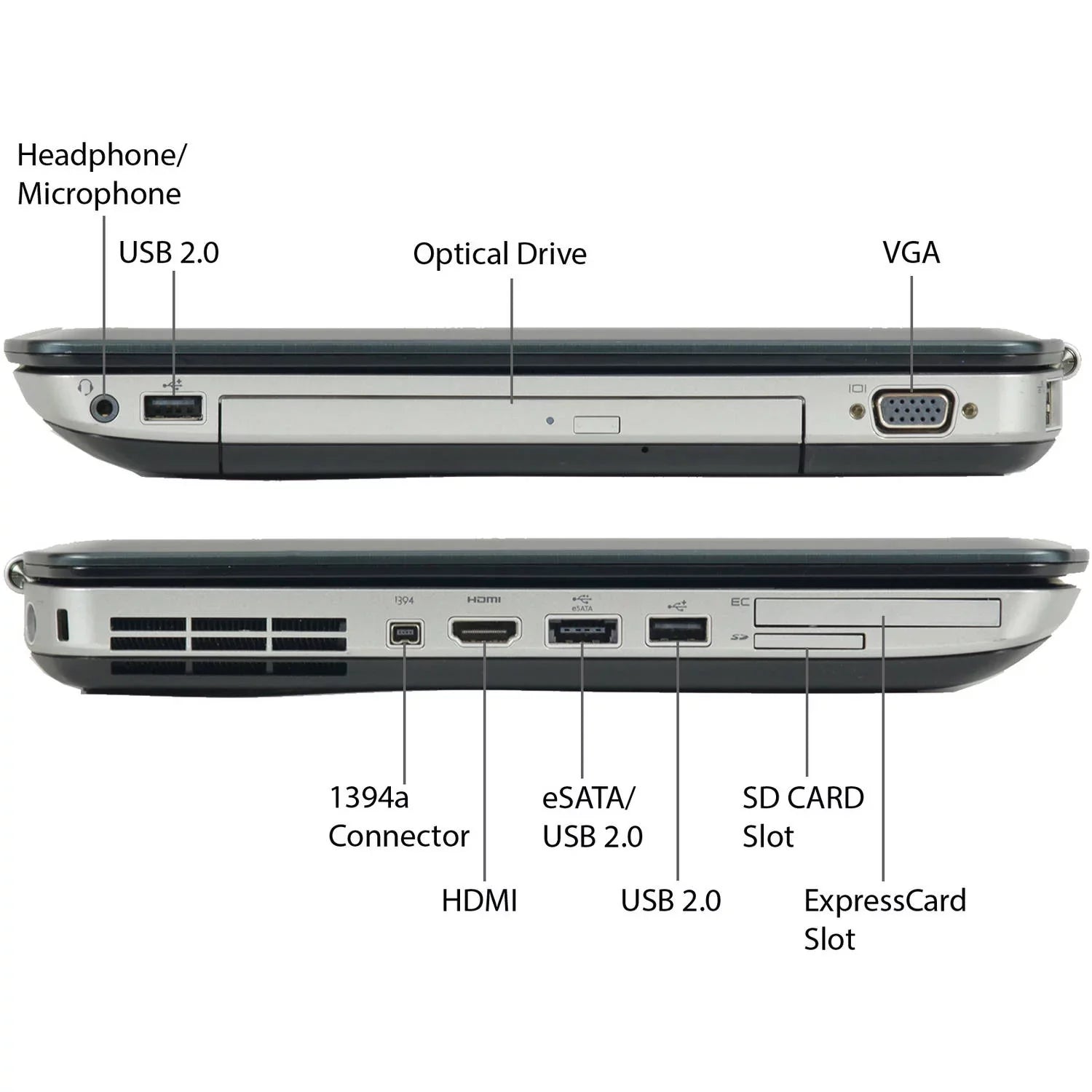 Restored Dell Black 14" Latitude E5420 Laptop PC with Intel Core i5 Processor, 6GB Memory, 500GB Hard Drive and Windows 10 Home (Refurbished)