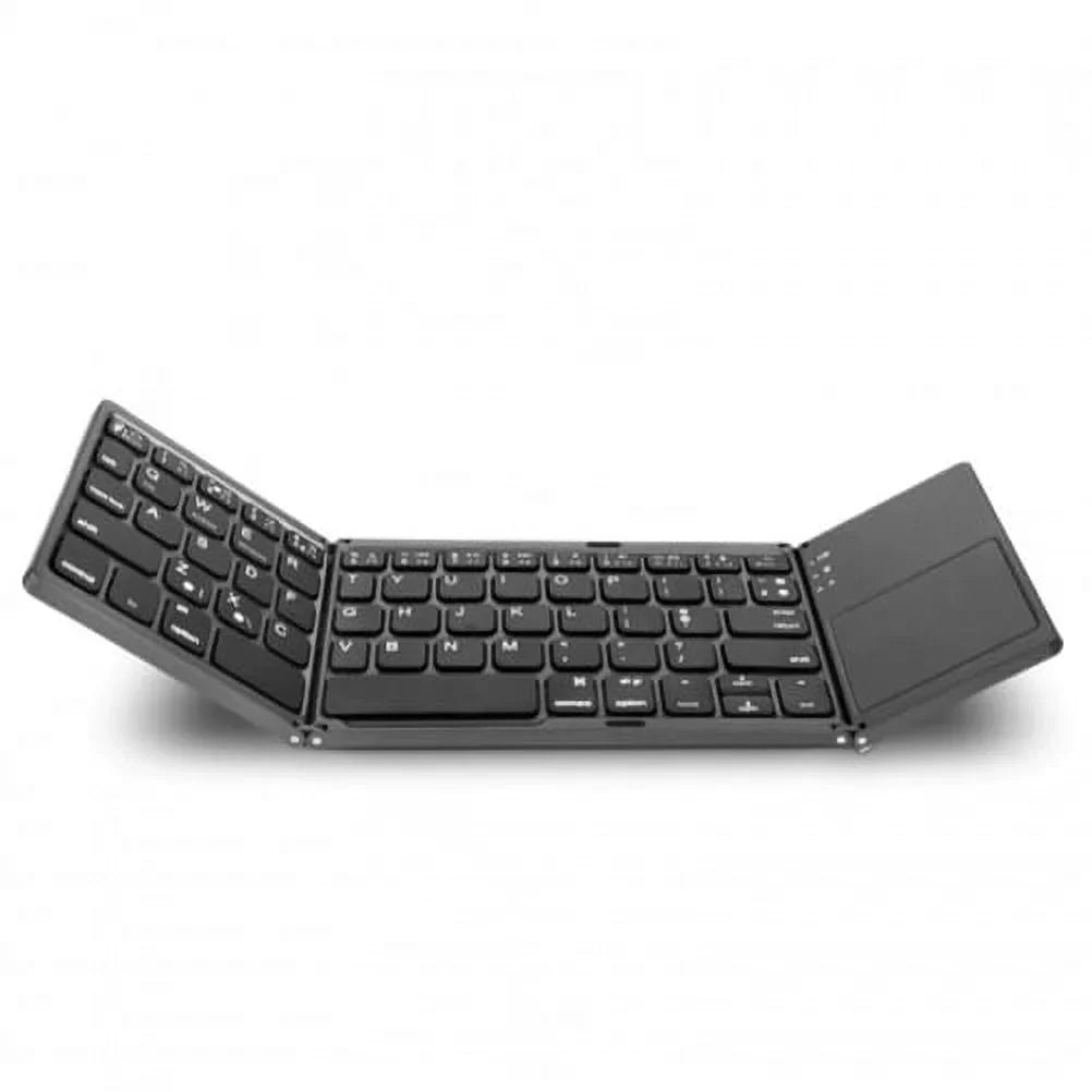 Rechargeable Folding Wireless Keyboard Portable Compact Y1K for iPad Pro 12.9 (2019) 10.5 9.7 4 3 2 - ASizeUSize Zenfone V Live Max Plus M1, ROG Phone, AR 5z 5Q 4 Pro, Google Nexus 2 7