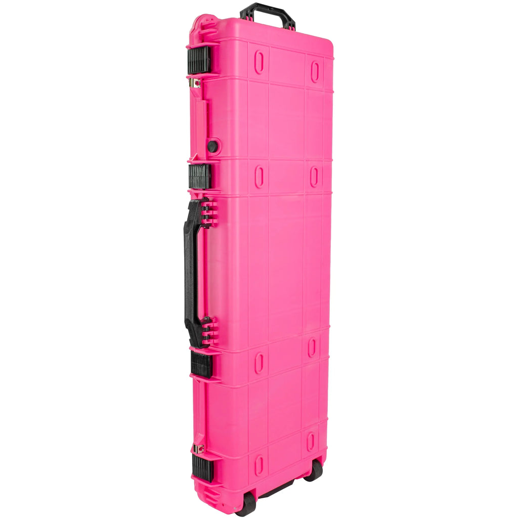 Eylar 44 inch Roller Rifle Hard Case with Pillow Waterproof & Crushproof Pink
