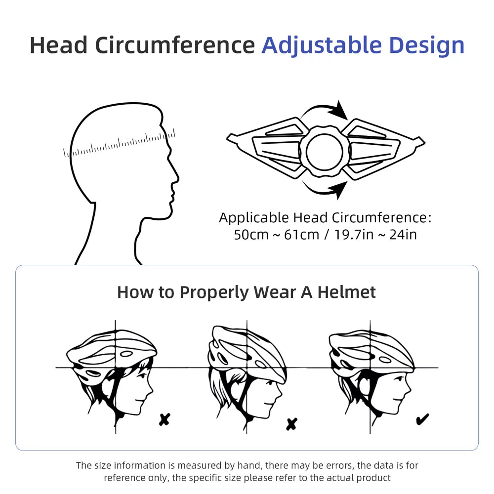 Nebublu Breathable & Cozy Cycling Helmet - Perfect for Men and Women Riders