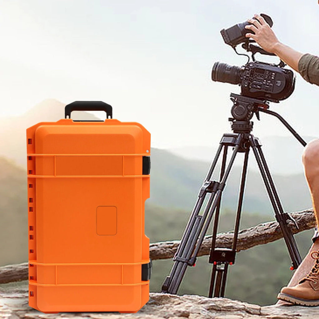 22-Inch Multi-Purpose Case Camera Box W/Customizable Pillow IP67 Waterproof Protective Camera Case