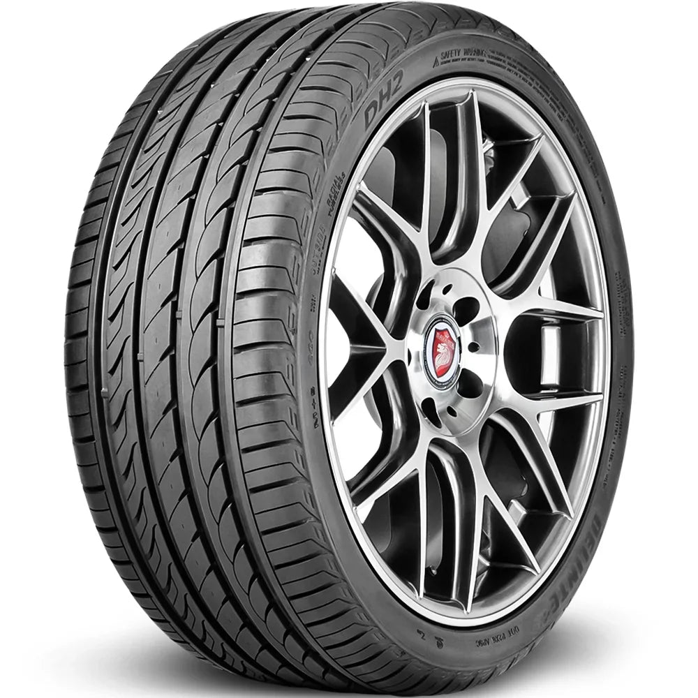 Delinte DH2 255/40R19 101Y XL A/Size High Performance All Sizeeason Tire Fits: 2014 Ford Mustang GT, 2015-23 Ford Mustang EcoBoost Premium