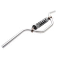 Tusk T-10 Aluminum 7/8" Handlebar KX Mini Bend Sizeilver For LEM LX2 1997-2000