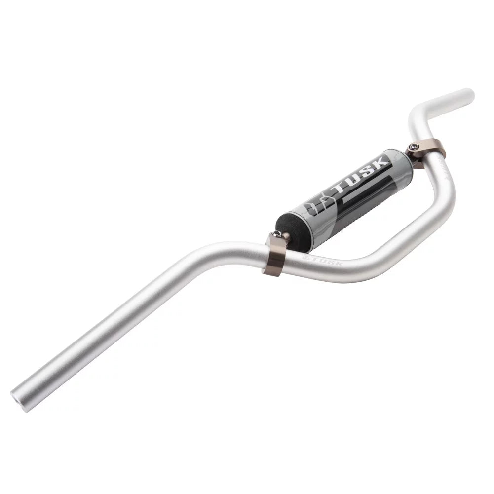 Tusk T-10 Aluminum 7/8" Handlebar KX Mini Bend Sizeilver For LEM LX2 1997-2000