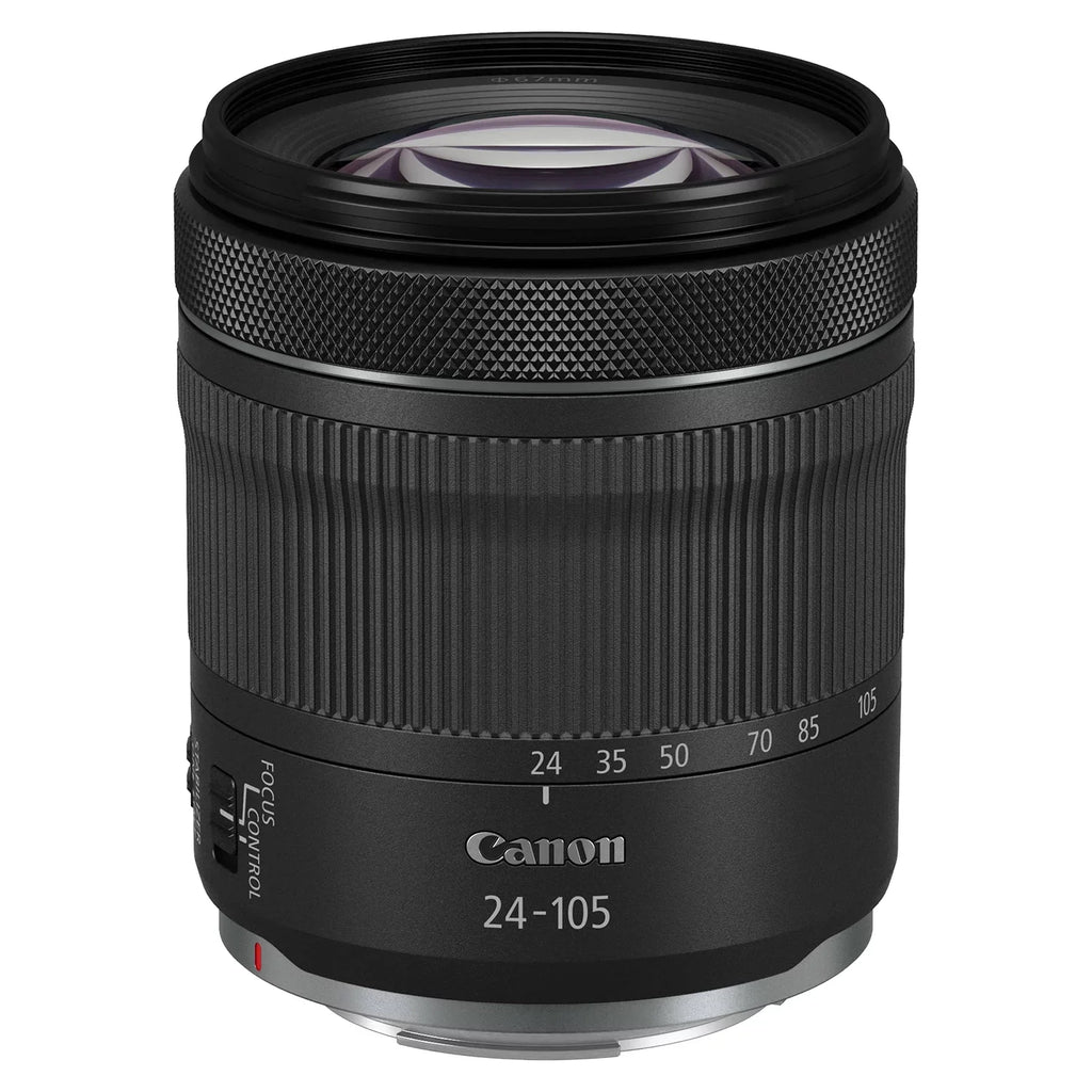Canon EOSize R6 Mark II Mirrorless Camera with RF 24-105mm + EF 75-300mm Lens + SizeanDisk 32GB Memory Card + Case + LED Flash + ZeeTech Accessory Bundle