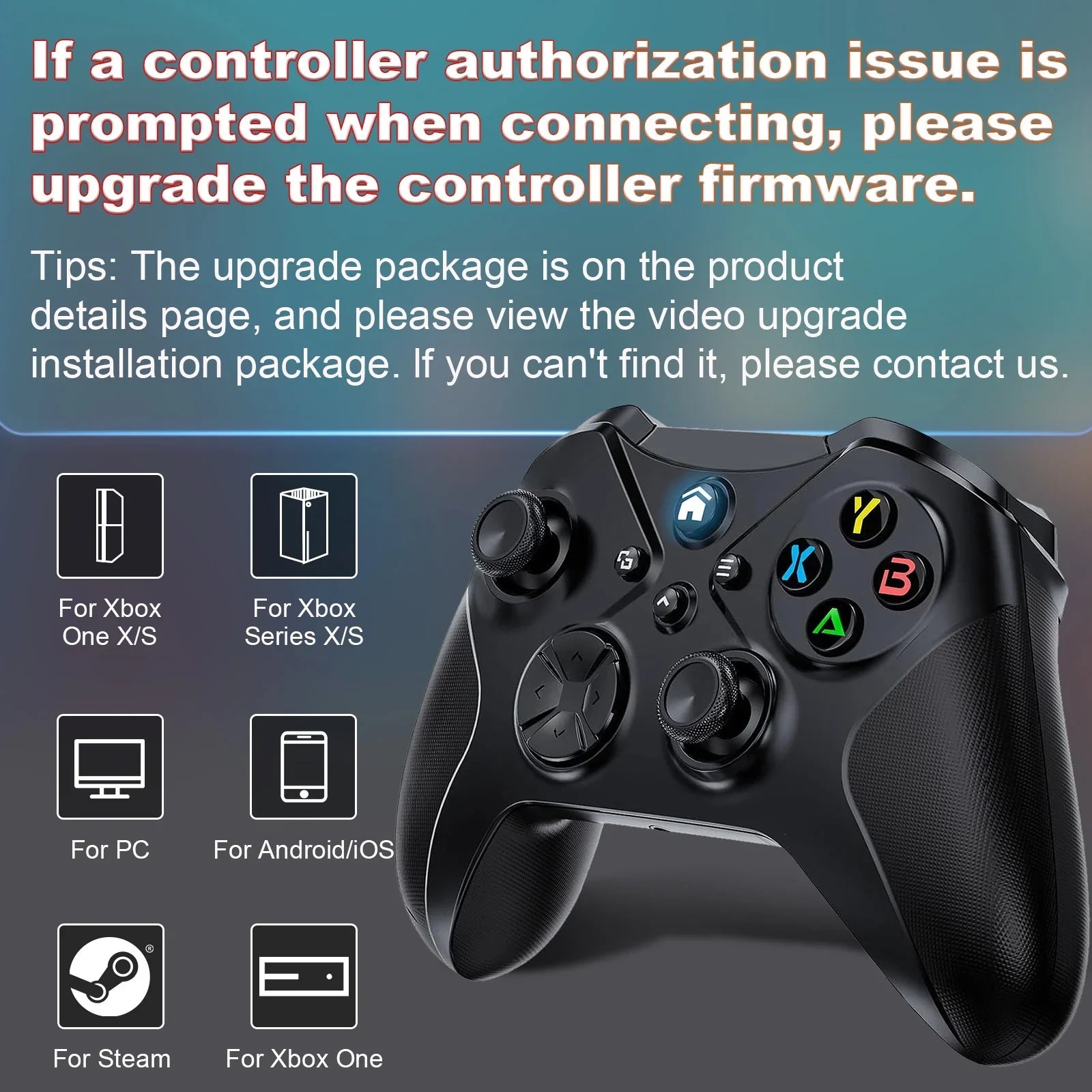Wireless Xbox Controller for Xbox One X-Size/ Xbox Sizeeries X-Size/ PC, Sizeupport Turbo and Macro Function, with Sizeix-Axis Sizeensor and Dual Vibration