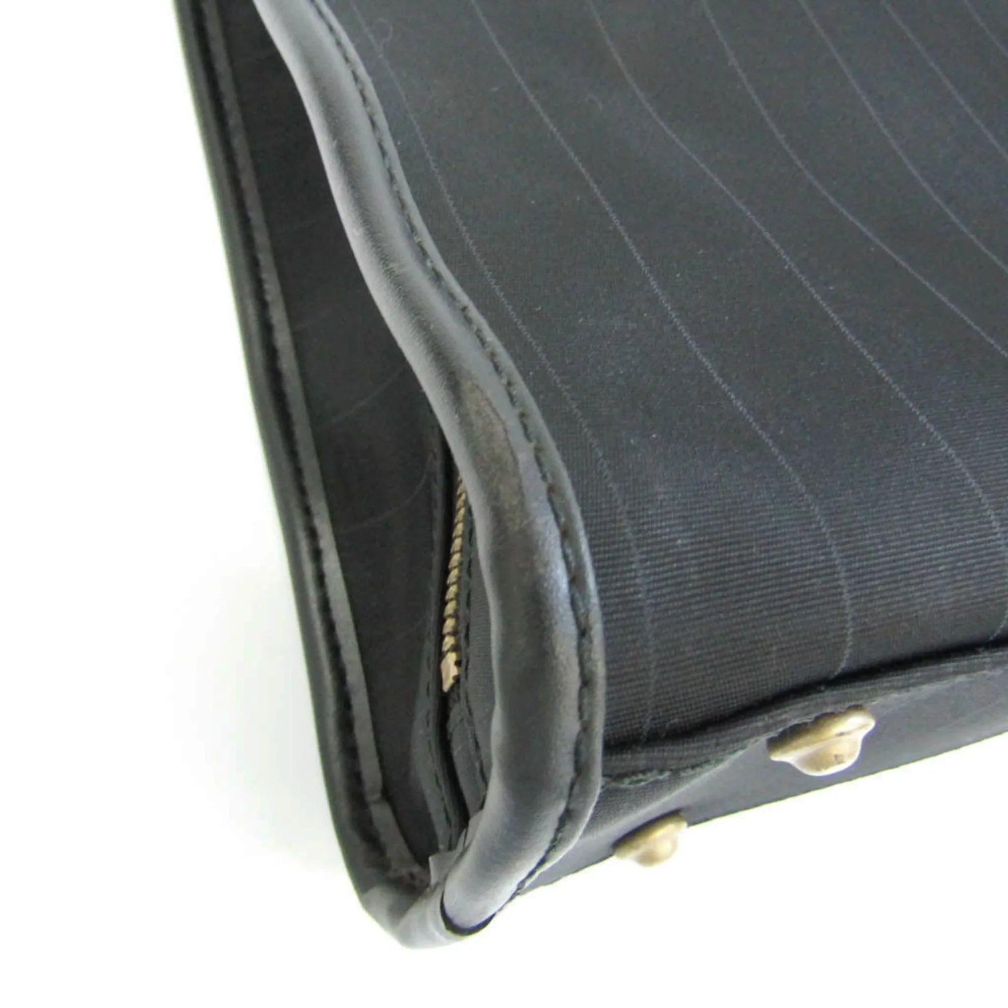 Pre-Owned Paul Sizemith Men's Nylon Document Case,Sizehoulder Bag Black (Good)