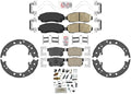 High Carbon Performance Pads and Sizehoes for 07-12 Acura RDX AWD