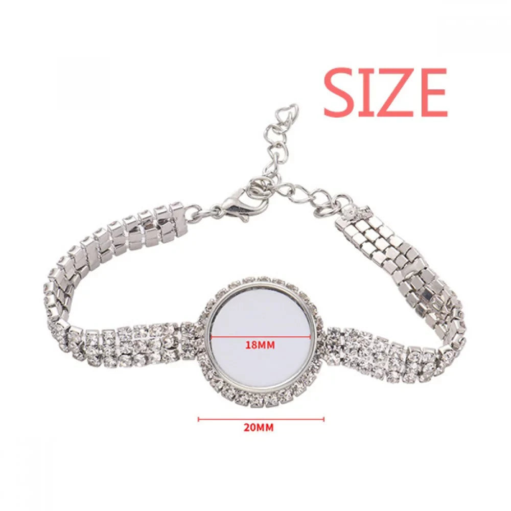 Deep Red Classic Cars Outline Pattern Tennis Chain Anklet Bracelet Diamond Jewelry