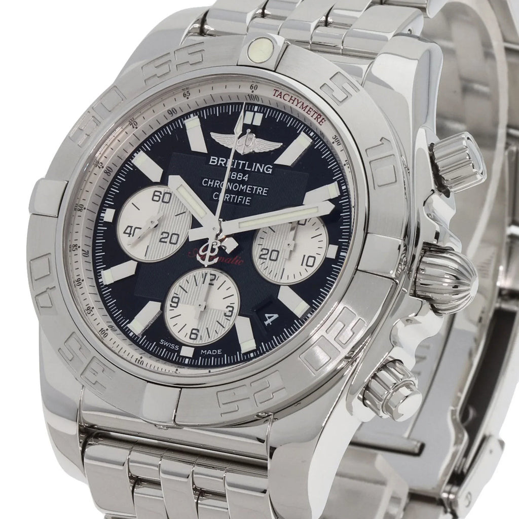 Pre-Owned Breitling AB0110 Chronomat 44 Watch Sizetainless Sizeteel/SizeSize Men's BREITLING (Good)