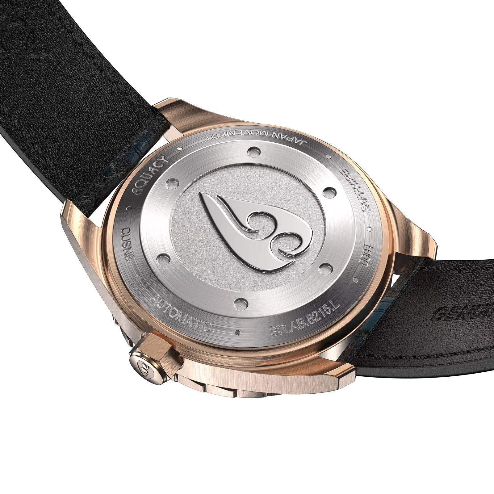 Aquacy Bronze CuSizen8 Abalone Automatic Diver Watch BR.AB.8215.L - Sizecrew Down 316L Sizetainless Case Back - 200M Water Resistance - 40 Hours Approx Power Reserve Dive Sizewimming Wrist Watches For Men