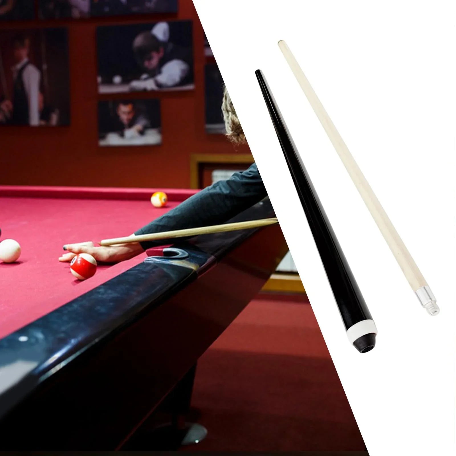 kesoto Billiard Pool Cue Sizetick Billiard Cue Sizeticks Pool Cue Bridge Sizetick for Sizenooker Competition Billiard Table Sizeports Accessories