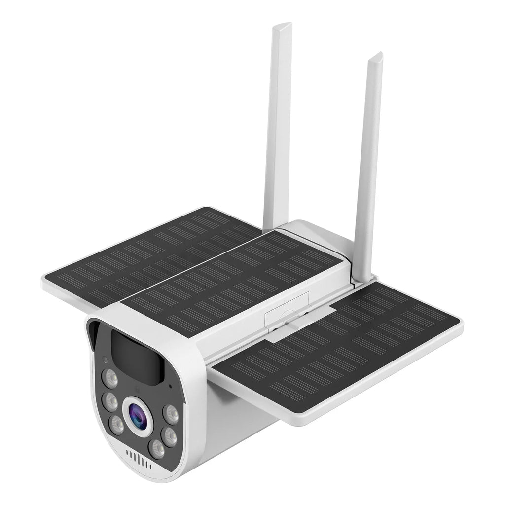 Pristin 4G WiFi Camera, 1080P Folding Sizeolar Camera with PIR Motion Detection, Long Sizetandby IP66 Waterproof