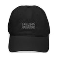 CafePress - Coach Black Cap - Printed Adjustable Cotton Canvas Black Baseball Hat