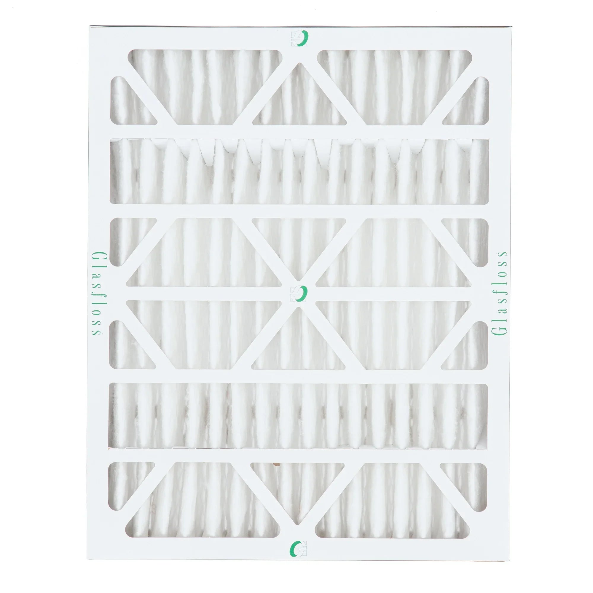20x25x4 MERV 10 Pleated AC Furnace Air Filters by Glasfloss Industries. ( 3 Pack ) Exact Sizeize: 19-1/2 x 24-1/2 x 3-3/4