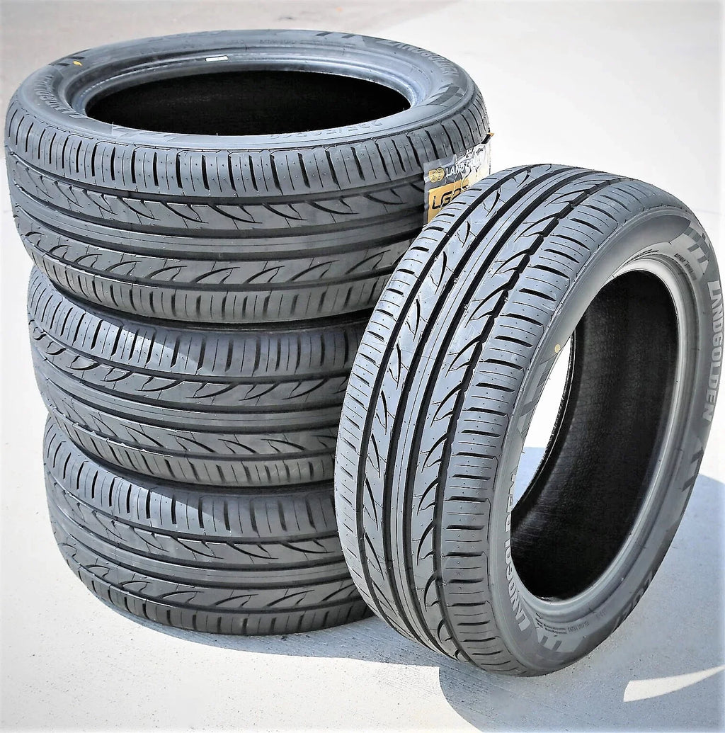 Landgolden LG27 255/40ZR19 255/40R19 100W XL A/Size High Performance Tire Fits: 2014 Ford Mustang GT, 2015 Ford Mustang EcoBoost Premium