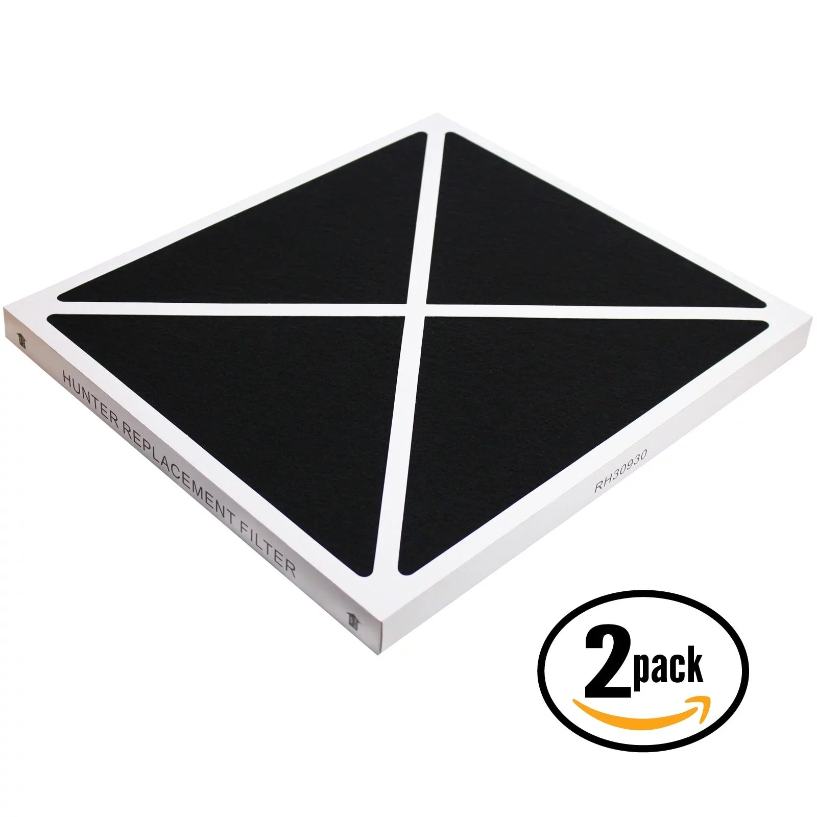 2-Pack Replacement Hunter 30250 Air Purifier Filter - Compatible Hunter 30930 Air Filter