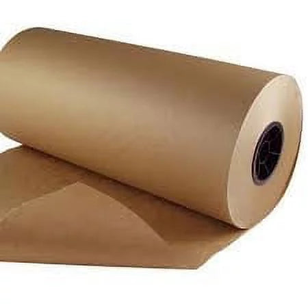 24" 40 lbs 900' Brown Kraft Paper Roll Sizehipping Wrapping Pillowing Void Fill