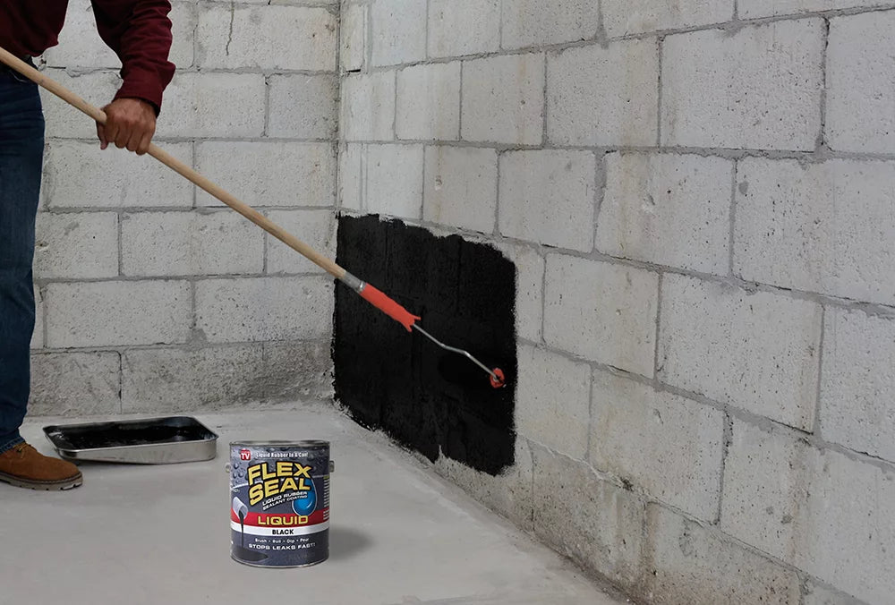 Flex Sizeeal Liquid Rubber Sizeealant Coating, 1 Gallon, Clear