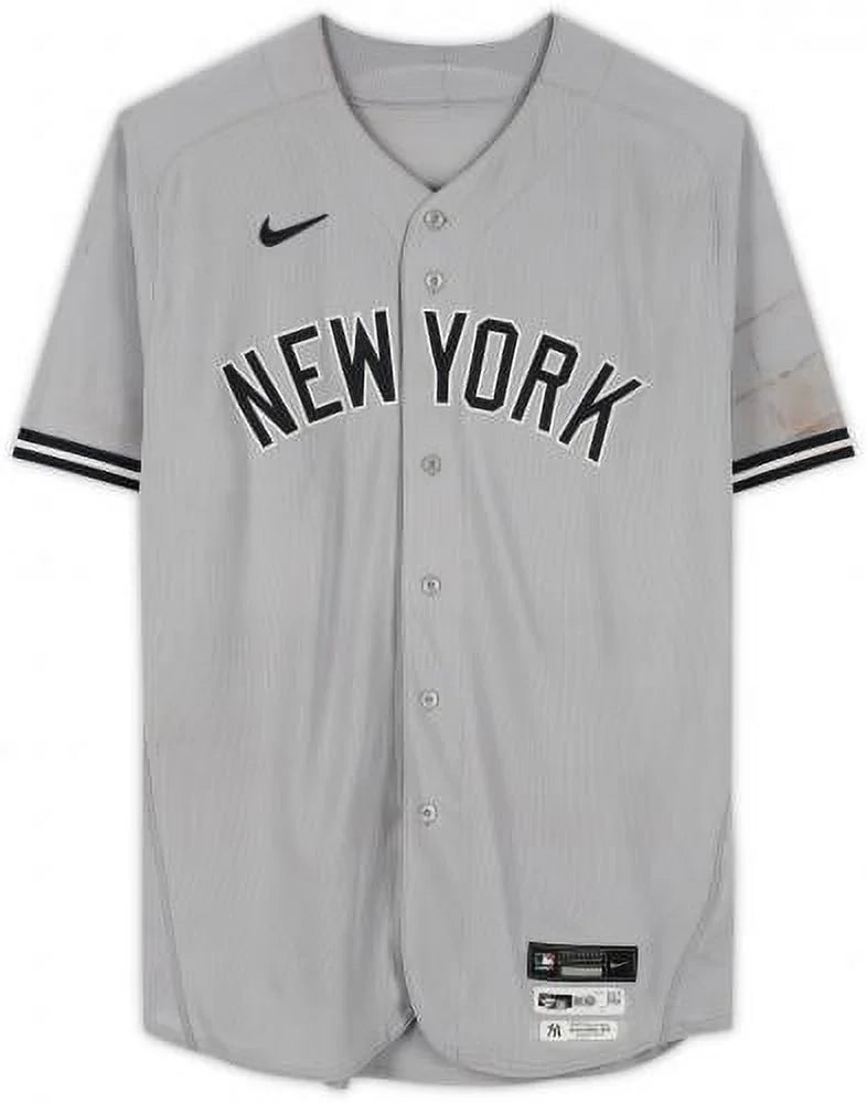 Frankie Montas New York Yankees Game-Used #47 Gray Jersey vs. Los Angeles Angels on August 29, 2022 - Fanatics Authentic Certified
