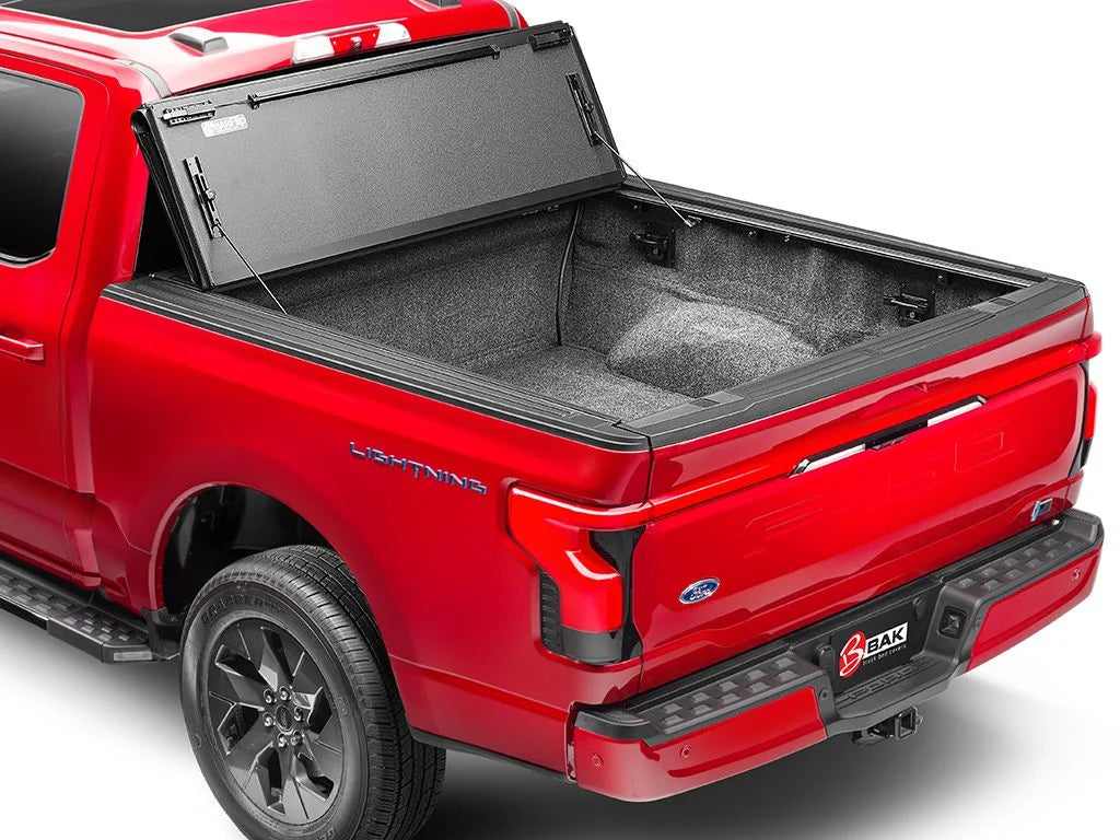 BAK by RealTruck BAKFlip MX4 Hard Folding Truck Bed Tonneau Cover | 448327 | Compatible with 2015 - 2020 Ford F-150 6' 7" Bed (78.9")