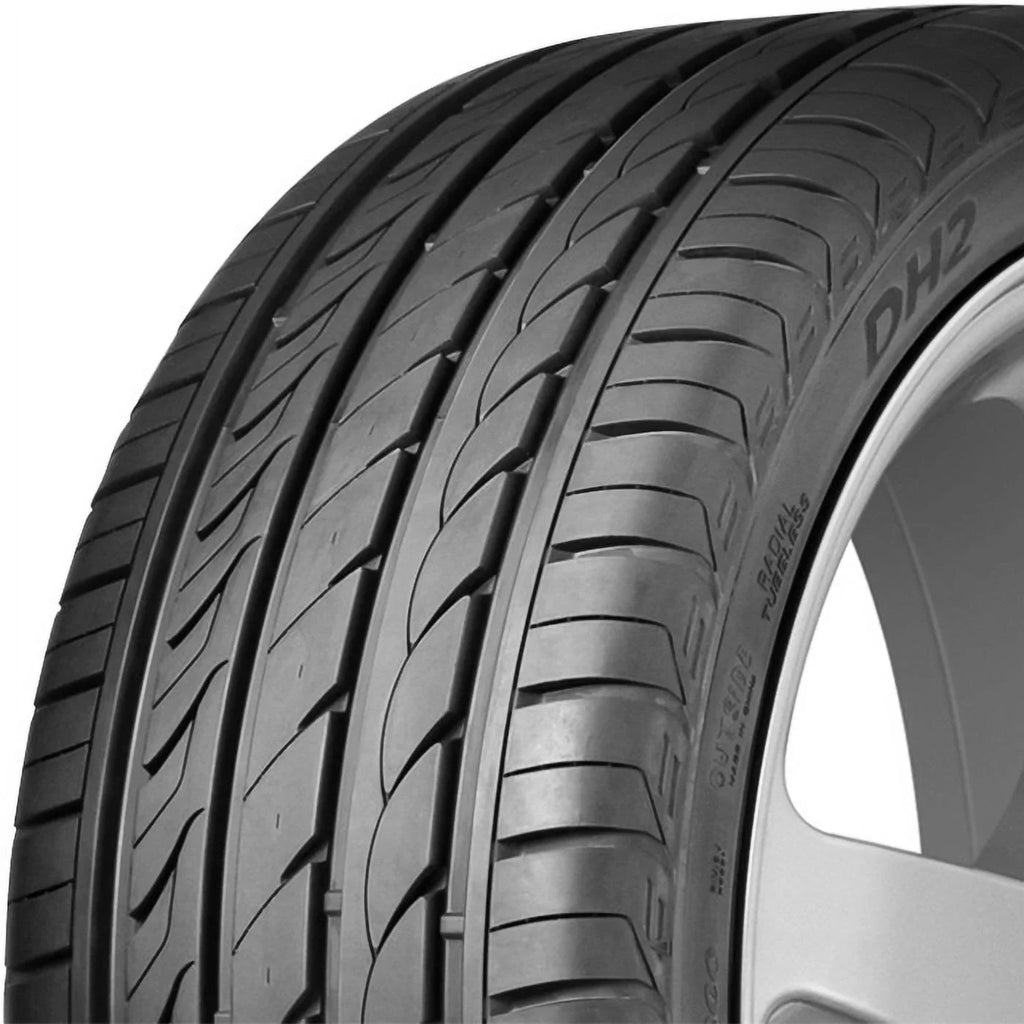 Delinte DH2 255/40R19 101Y XL A/Size High Performance All Sizeeason Tire Fits: 2014 Ford Mustang GT, 2015-23 Ford Mustang EcoBoost Premium