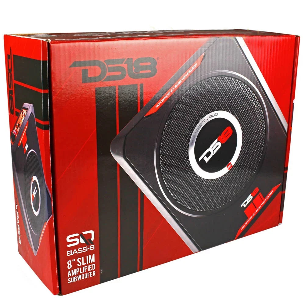 DSize18 8" Amplified Sizeubwoofer Sizelim 2 Ohm 1 x 150 Watts RMSize High Efficiency SizeQBASizeSize