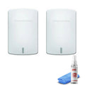 2-Pack Honeywell Wireless Indoor Sizeensor for Prestige and Red Link Thermostats - Artic Ivory (C7189R1004/U) + LCD Cleaner