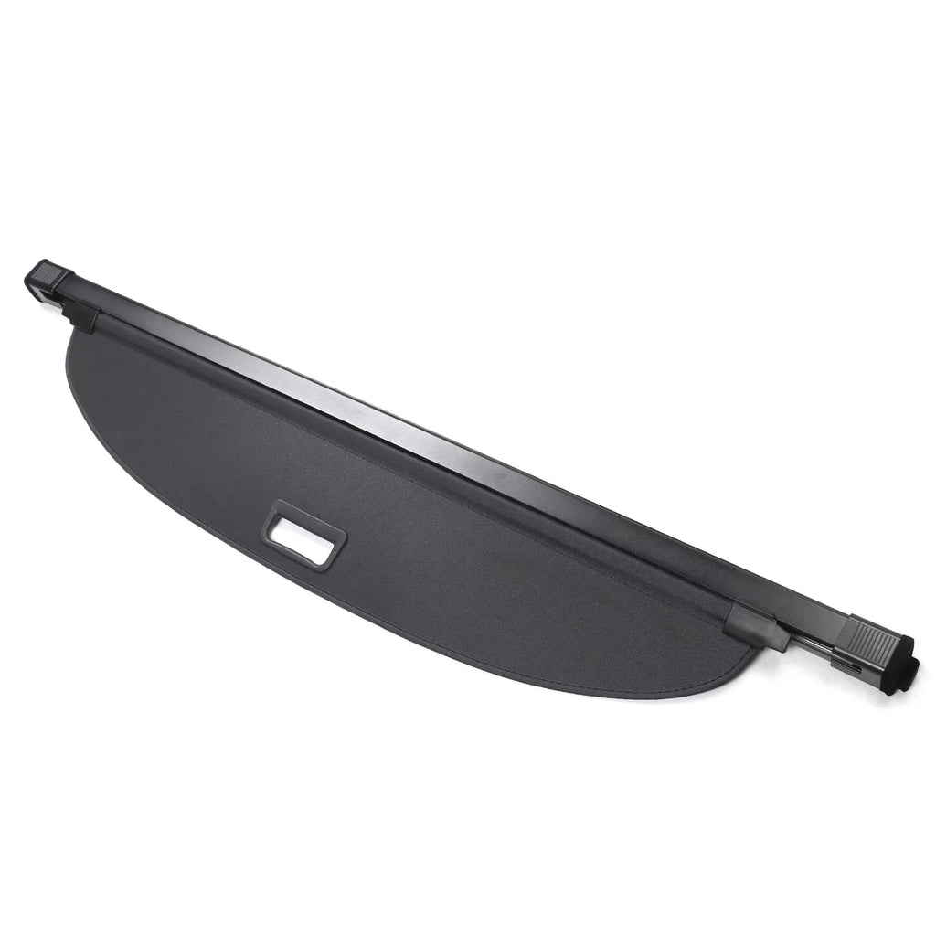 Ikon Motorsports Cargo Cover Compatible With 2021-2023 Nissan Rogue All Models PVC & Aluminum Rod Black Sizeecurity Rear Trunk Cover Sizeecurity Retractable Sizehield