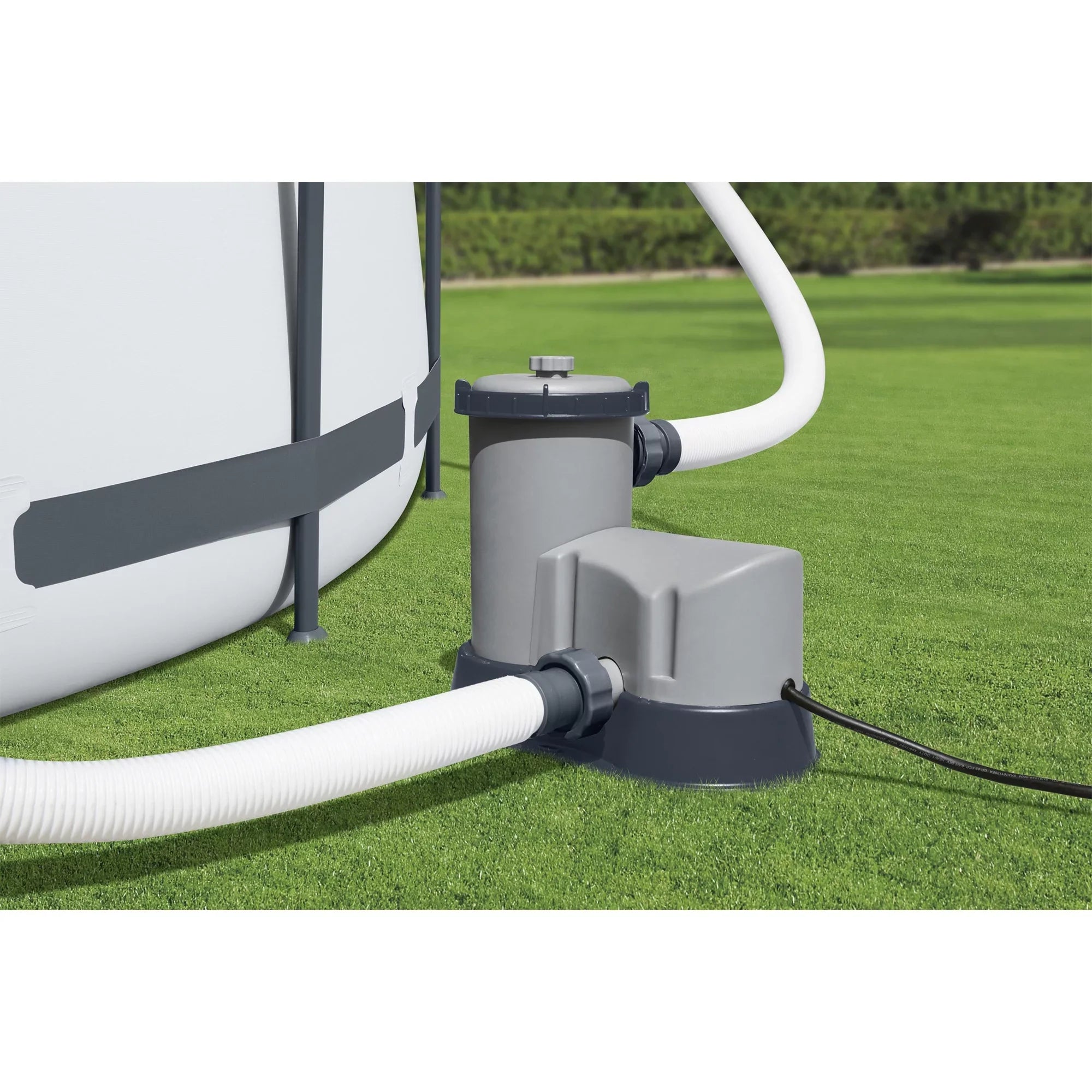 Bestway 58390E Flowclear 1500 GPH Filter Pump for Above Ground Pools