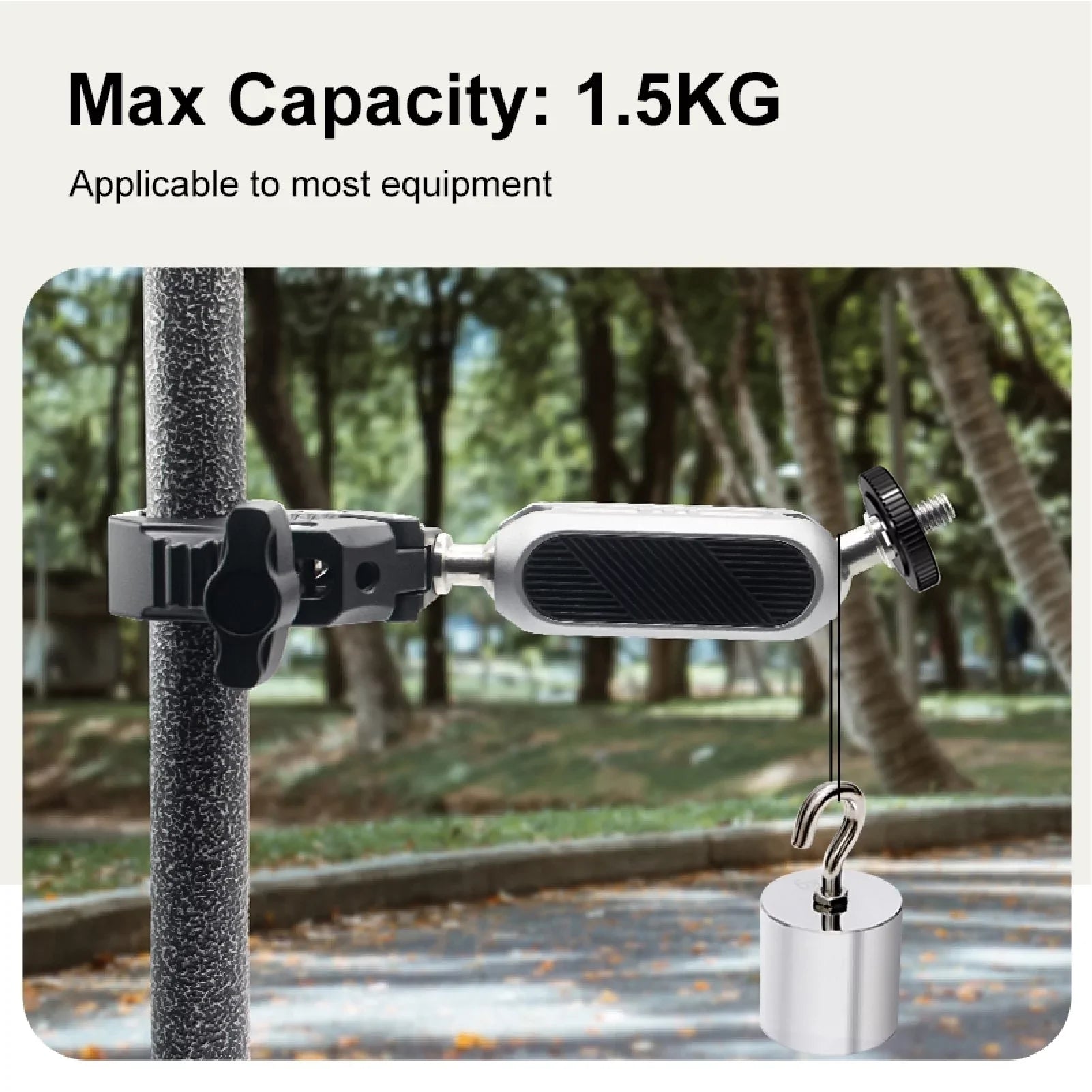 ammoon AKASizeO DJI  Compatible Camera Mounts Clamp Mount Handlebar Adapter Mount