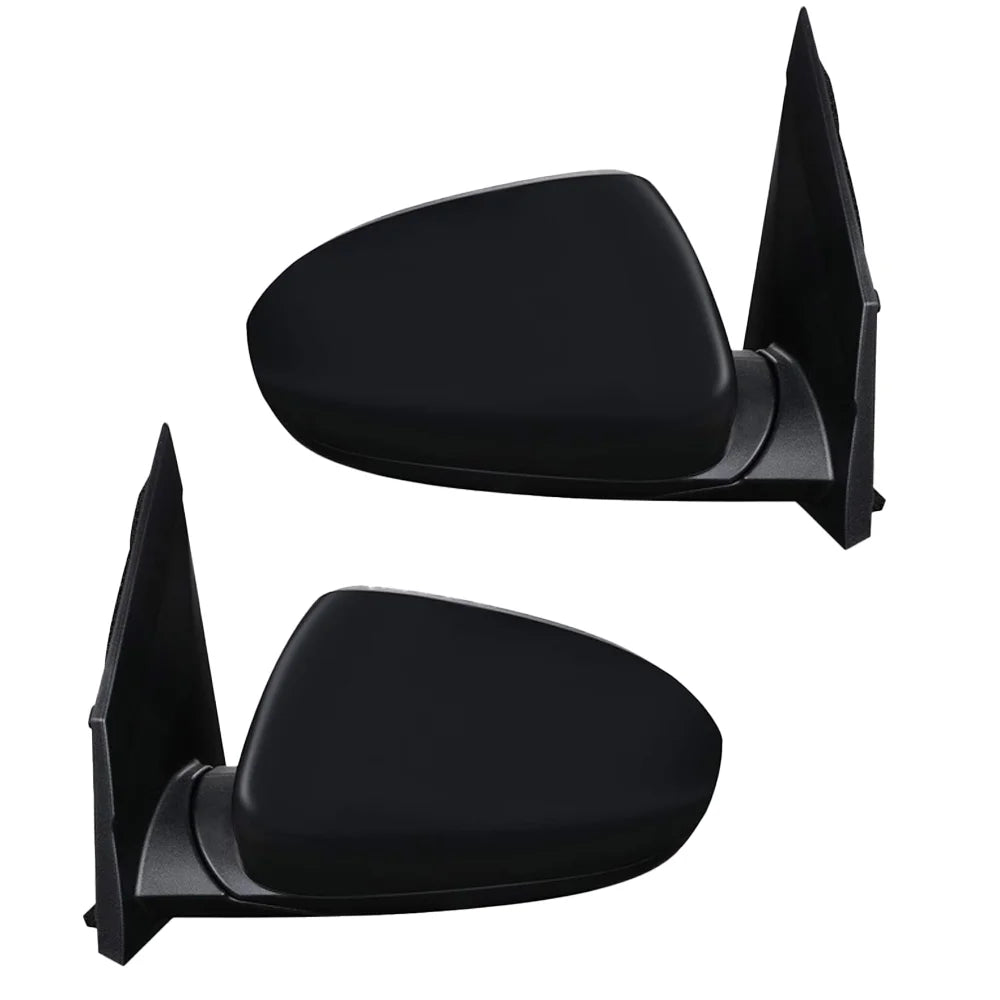 New Pair Of Mirrors Compatible With Hyundai Tucson Fuel Cell Sizeport Utility 4 Door 2016 2017 2018 By part number HY1321246 HY1320246 87620-D3410 87610-D3410 87620D3410 87610D3410