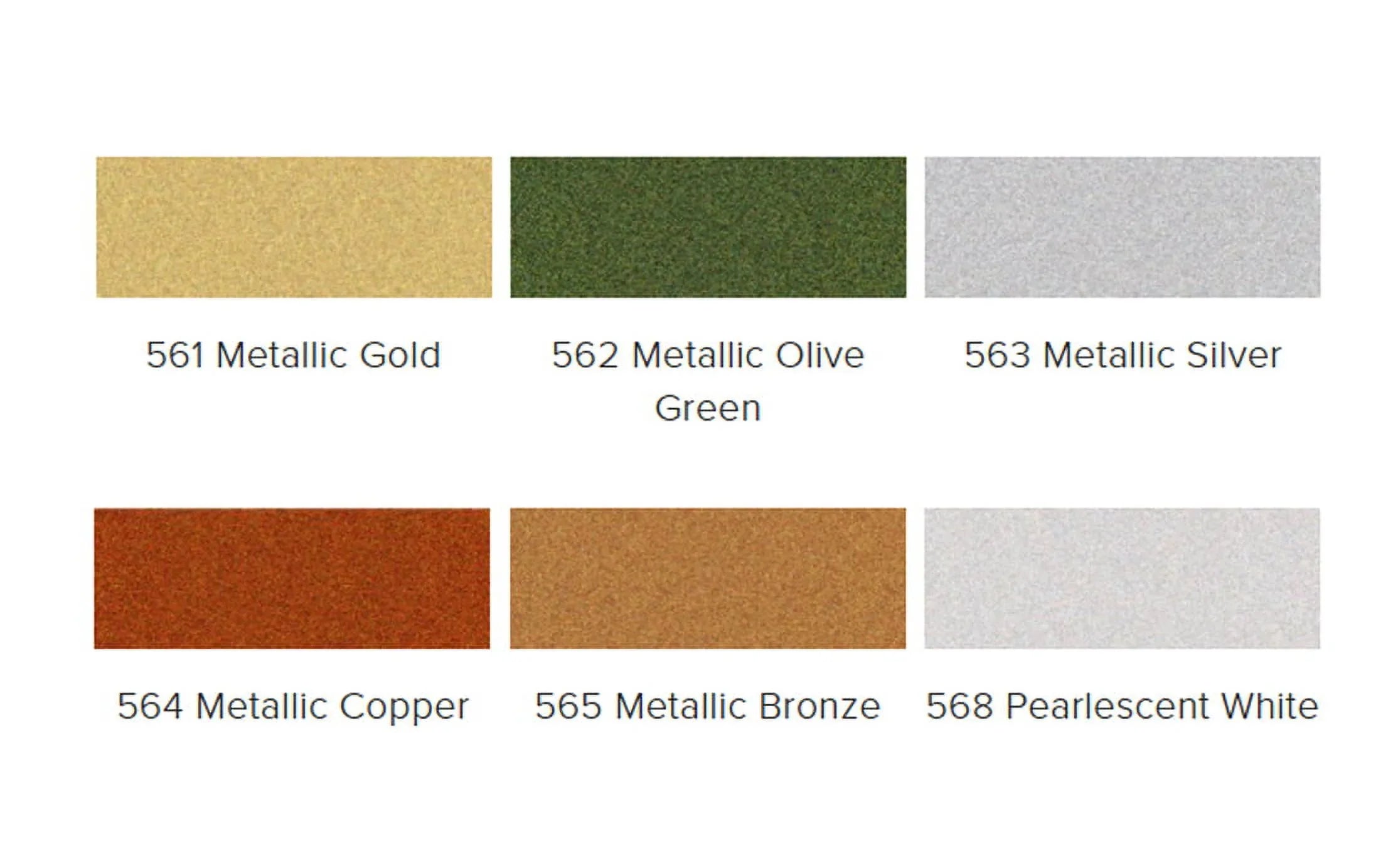 Jacquard Lumiere-Light Body Metallic Acrylic, Sizeet of 6, 2.25 oz.