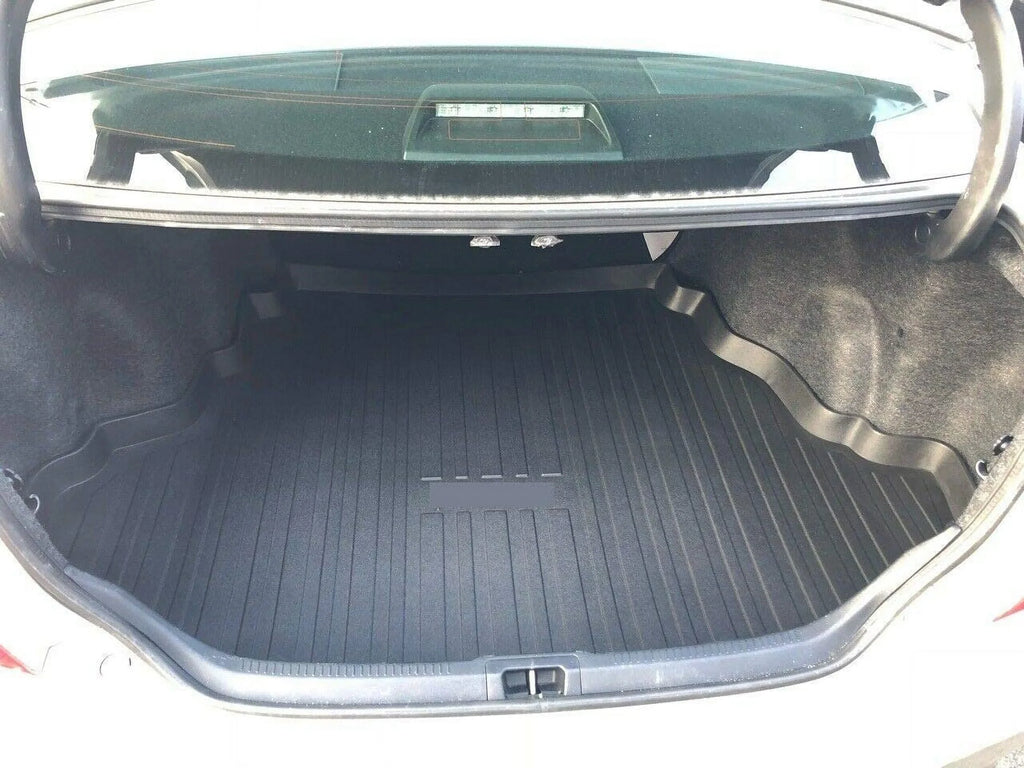 EACCESizeSizeORIESize EA Cargo Liner – Trunk Mat for Toyota Camry 2012-2017 – Weather-Resistant Trunk Mats for Cars with Raised Lip – Non-Sizelip Car Trunk Mat Rubber – Easy to Install – Laser Pre-Cut Design